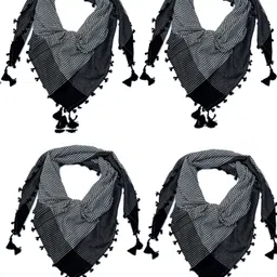 namal Printed Cotton Blend Men Multicolor Fancy Scarf, Scarf, Bluetooth Scarf, Stole-picture-14