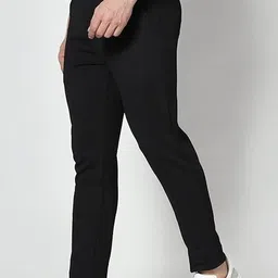 bhumi Pack of 4 Men Regular Fit Multicolor Lycra Blend Trousers image 2