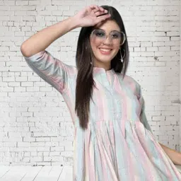 theicon Women Bodycon Multicolor Below Knee Dress image 3