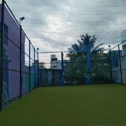 Multiple Sizes blue Net 15X15 Cricket Net-image-0