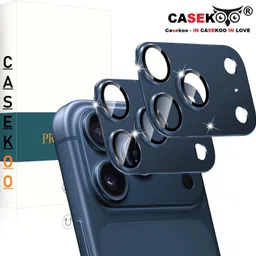 CASEKOO Camera Lens Protector for iPhone 17 Pro, iPhone 17 Pro Max image 1