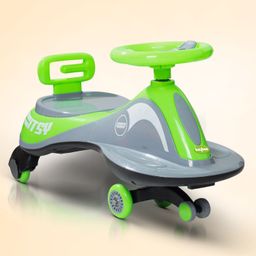 baybee Magic Swing Car for Kids Twister Push Ride on Toy for Baby Car, Lights & Music Rideons & Wagons Non Battery Operated Ride On-picture-49