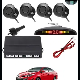 peeps store Car Premium 4 Black Reverse Parking Sensor-AP25A932 Car Premium 4 Black Reverse Parking Sensor-AP25A932 Parking Sensor image 1