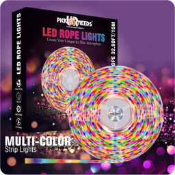 daily needs shop 1200 LEDs 5 m Multicolor Steady Strip Rice Lights-picture-23