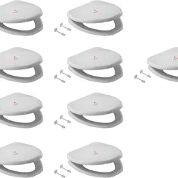 pearl Plastic Toilet Seat Cover image 1