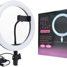 Planetoid Portable 10" Ring LED Light With 3 Brightness Mode Feature for Photography,Video Ring Flash-picture-13