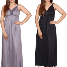 womie Women Black, Grey Camisole-picture-35
