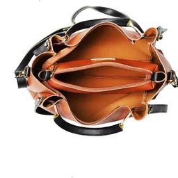 bagsy malone Women Tan Messenger Bag - Extra Spacious image 4