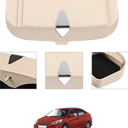 Universal Beige New Stylist Multiuse Design Sunglass Holder For Car-293 White Car Sunglass Clip Holder-image-58
