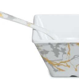 Pack of 4 Melamin Bataniya Triple Coated 4-Piece Dinner Set, a testament to sophistication Dinner Set image 2