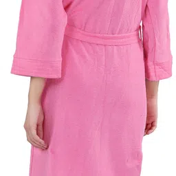 hotgown Pink XL Bath Robe image 2