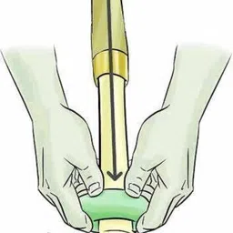 writzo Cricket Bat Handle Gripper cone image 3