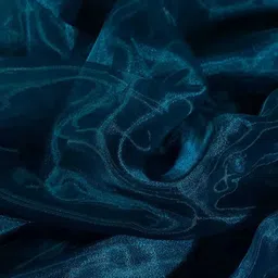 rozaline Unstitched Organza Multipurpose Running Fabric Solid image 4