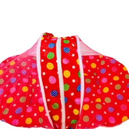 mordan DEEP SKY RED MOSQUITO NET WITH NEW BROON Nylon Washable Kids Mosquito Net image 4