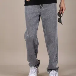 Shein Ankle Length Fixed Waist Stone Wash Jeans-image-60