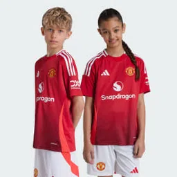 adidas performance manchester united 24/25 home jersey kids kids football kids football-picture-17