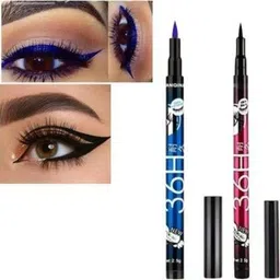hsnayir Pencil 36H Eyeliner Blue + Black Colour Longlasting 2.5 g-picture-10
