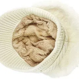 glamsmart Self Design Beanie image 2