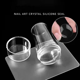 felicechira Soft Silicone Jelly Nail Stamper Tool Nail Art Stamper Kit for French Nail-picture-32