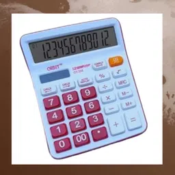 alpha tech Orbit Innovation Series Aesthetic Calculator 12 Digit Basic Calculator-picture-30