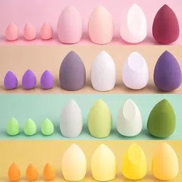 gleam soul 7 Pcs Non Latex Makeup Blending Sponge Puff Set for Professional Makeup image 5