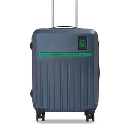 United Colors of Benetton Cobalt Hard Sided Cabin Trolly Bag - 34 L-picture-19
