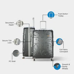 Skybags Hard-Sided Large Trolley Bag image 5