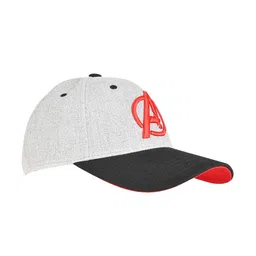 Marvel Boys Pure cotton Grey & Red Printed Visor Cap-picture-36
