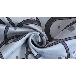 presto Grey Polyester Door Curtain image 3