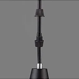 ayoulights Hanging Light Lamp 2Cut BLACK Hanging Lights (Pendant Lights) Lamp Shade image 4