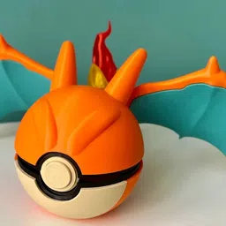 yup that 3d guy Charizard Pokeball-It Opens (3D printed and hand painted)-picture-11