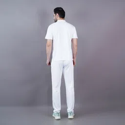 shiv naresh Cricket Set Half Sleeves T-Shirt & Lower Solid Men Track Suit image 2