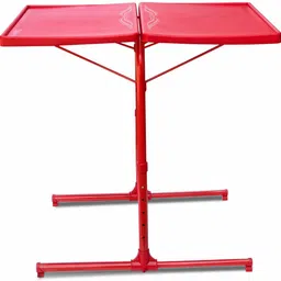 2.0 Double Top Red Metal Portable Laptop Table-image-12