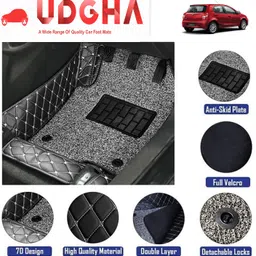 udgha Leatherite 7D Mat For Datsun Etios Liva-picture-15