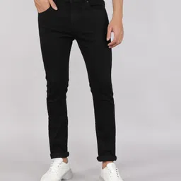 u.s. polo assn. denim co. Men Skinny Mid Rise Black Jeans-picture-37
