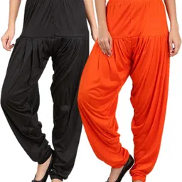 casual Viscose Rayon Solid Patiala-picture-36