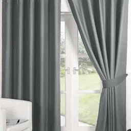 styletex 215 cm (7 ft) Polyester Semi Transparent Door Curtain (Pack Of 2)-picture-20