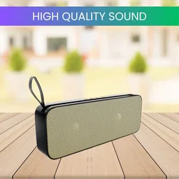 GUGGU Raja (PORTABLE BLUETOOTH DESKTOP SPEAKER) Deep Bass Sound &Long Battery LifeV125 20 W Bluetooth Laptop/Desktop Speaker image 1
