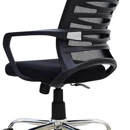 srisai Office Arm Chair Nylon Office Arm Chair image 3