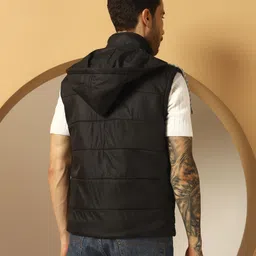 christy world Men Solid Casual Jacket image 3