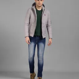 hemlock Men Solid Bomber Jacket image 5