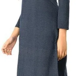 indeweaves Pack of 2 Women Printed Wool Frontslit Kurta image 2