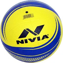 nivia Crater Volleyball - Size: 4 (Pack of 1, Yellow) Volleyball - Size: 4 image 1