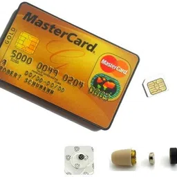 SAFETY NET, SPY CAMERA Spy Gsm Master Card With Invisible Earpiece Dual Way Talking Device NA Voice Recorder image 2
