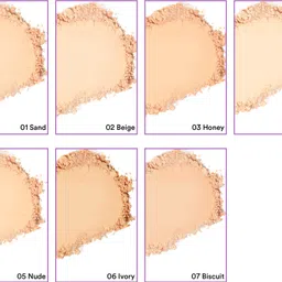 sugar pop Longwear Compact 01 Sand | UV Protection | Pore Minimizing | Medium Coverage Compact image 3