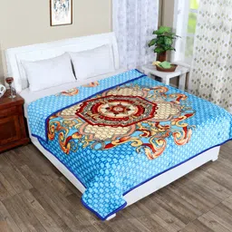 iws Printed Double Mink Blanket for AC Room-picture-22