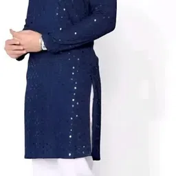 raj traders Men Viscose Rayon Kurta Pyjama Set-picture-31