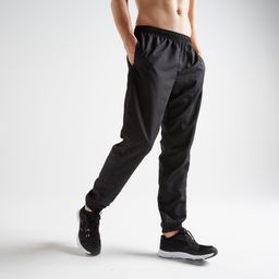 domyos Men Gym Trackpants Joggers Slim Fit - Smocked Grey-picture-32