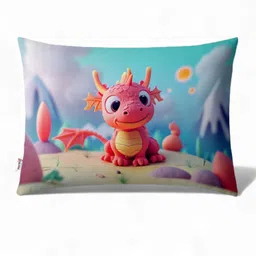 baby of mine Kids Pillow Cushion with Super Soft Fabric, 1 Month to 5 Year Microfibre Animals Baby Pillow Pack of 1-picture-15