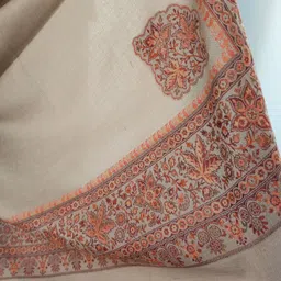 Vrinde Pashmina Self Design Men Shawl image 3